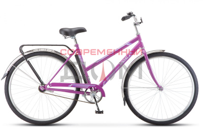 Велосипед городской STELS Десна Вояж Lady 28" Z010*LU070621 без рамки, Фиолетовый